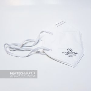 ماسک تنفسی نانویی N99 بدون سوپاپ نانوپاک (مدل کش پشت سر)