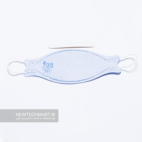 بسته ۲۵ عددی ماسک نانویی N99 سه بعدی کودکان رسپی‌نانو - مدل ماهی (Fish type)